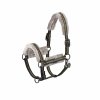 Kantar DOUBLE PIN GIRTH FAUX FUR Platinum 2024 - Eskadron - moss green